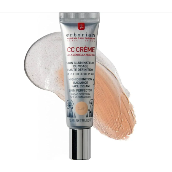 СС-крем для обличчя "Контроль кольору"  Erborian CC Cream (Clair) 15 мл - фото №1