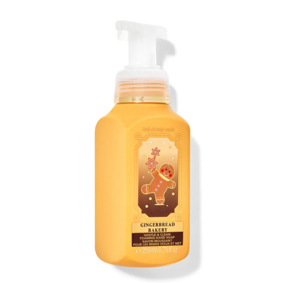 Рідке мило-пінка для рук Bath and Body Works Gingerbread Bakery  Hand Soap 259 мл - фото №1