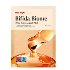 Маска тканинна для відновлення біома шкіри Manyo Bifida Biome Ampoule Mask 30 мл - фото №1