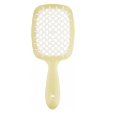 Гребінець Janeke Superbrush With Soft Moulded Tips Світло-жовта - фото №1