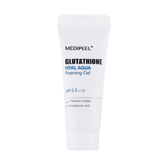 Освітлюючий гель для вмивання з глутатіоном MediPeel Glutathione Hyal Aqua Foaming Gel 15 мл - фото №1