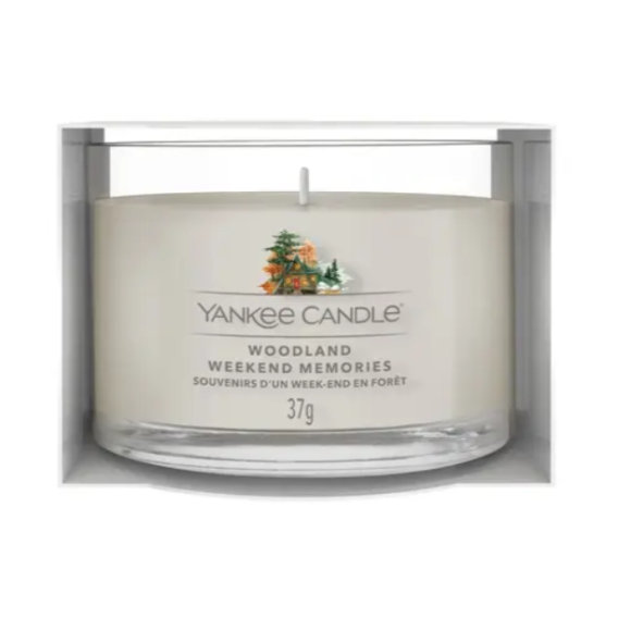 Ароматична свічка Woodland Weekend Memories Mini Yankee Candle 37 г - фото №1
