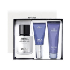 Набор крема с ретинолом и миниатюрами O Hui Reverse Activator Pore Minimizing Retinol Cream Set - фото №1