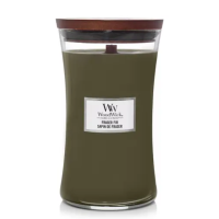 Ароматическая свеча с ароматом свежесрезанной ели Woodwick  Large Frasier Fir 609 г - фото №1