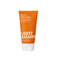 Парфумований  лосьйон для тіла Victoria's Secret Pink Light & Happy Body Lotion 75 мл - фото №1
