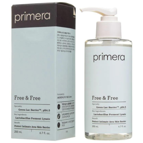 Гель для інтимної гігієни Primera Free & Free 200 мл - фото №1