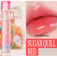 Сяючий тінт для губ в лімітованому наборі Clio Crystal Glam Tint 21 Sugar Quill Red Limited Edition Harry Potter - фото №1