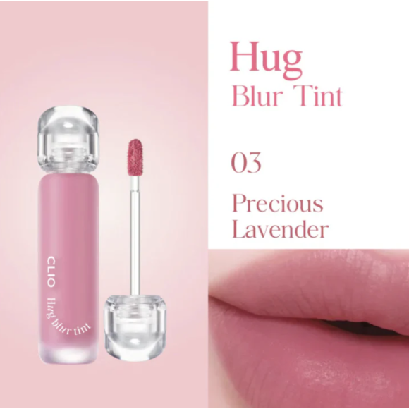 Вельветовий матовий тінт для губ CLIO Hug Blur Tint 03 Precious Lavender 3,1 г - фото №1