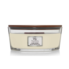Ароматична свічка з ароматом кокоса та ананаса Woodwick Ellipse Island Coconut 453 г - фото №1