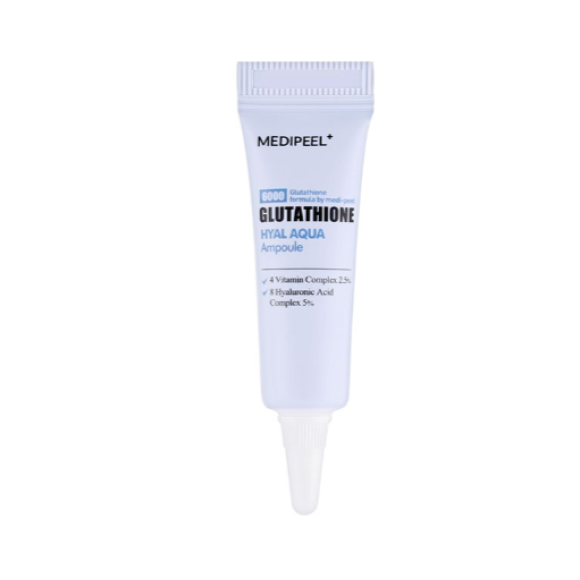 Зволожуюча ампула з глутатіоном для сяйва шкіри MediPeel Glutathione Hyal Aqua Ampoule 4 мл - фото №1