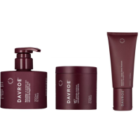 Набор из трех масок для холодного восстановления волос Davroe cold hair restoration set Treatment 200 мл* 3 шт - фото №1