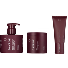 Набір з трьох масок для холодного відновлення волосся Davroe cold hair restoration set  Treatment  200 мл* 3 шт - фото №1