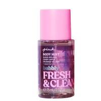 Парфумований спрей Victoria's Secret Pink Bubbly fresh and clean body mist 75 мл - фото №1