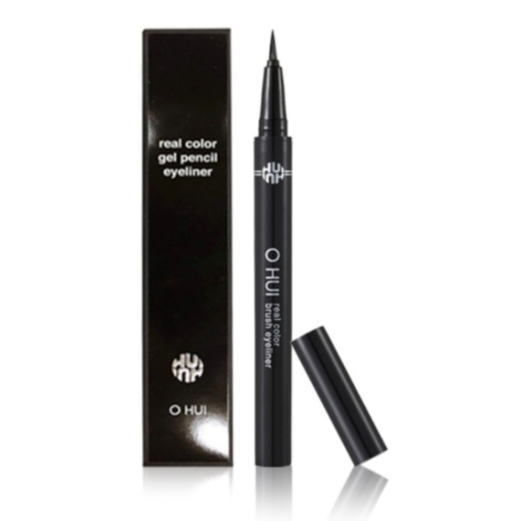 Підводка для очей O Hui real color brush eyeliner #01 Black 0,6 г - фото №1