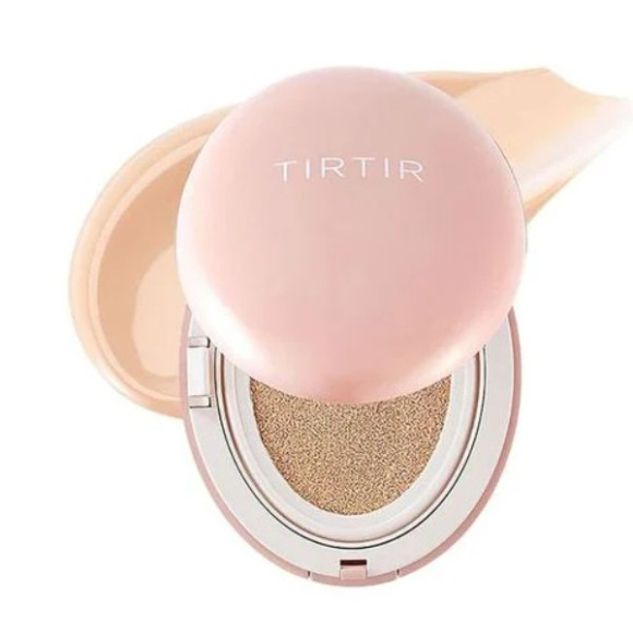 Стійкий оксамитовий кушон TIRTIR Mask Fit All Cover Cushion SPF50+ PA+++  23N Sand 18 г - фото №1