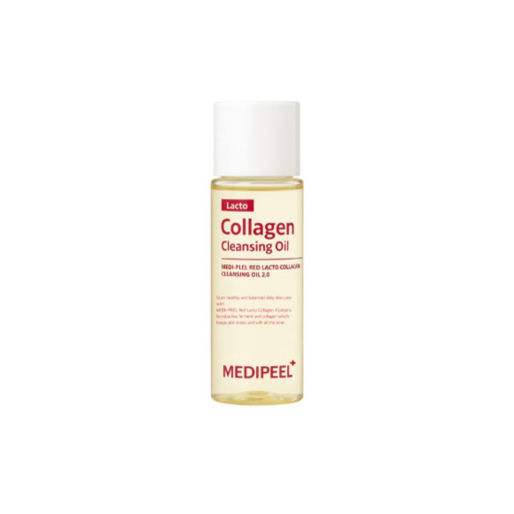 Гідрофільна олія з пробіотиками та коллагеном MediPeel Lacto Collagen Cleansing Oil 20 мл - фото №1