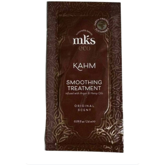 Незмивний розгладжуючий засіб для волосся MKS ECO Kahm Smoothing Treatment Original 2.6 мл - фото №1