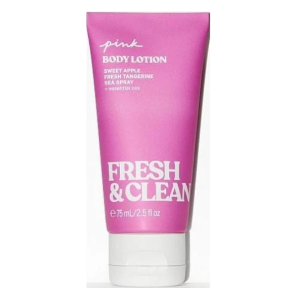 Парфумований  лосьйон для тіла Victoria's Secret Pink Fresh & Clean Body Lotion 75 мл - фото №1