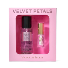 Подарунковий набір Victoria's Secret Velvet Petals mist & Clear Lip Glow Gift Set - фото №1
