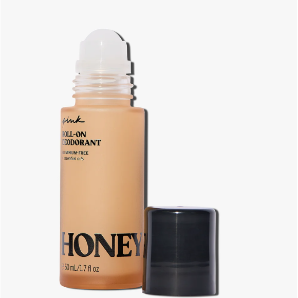 Дезодорант кульковий з ароматом меду Victoria’s Secret PINK Roll-on deodorant Honey 50 мл - фото №1
