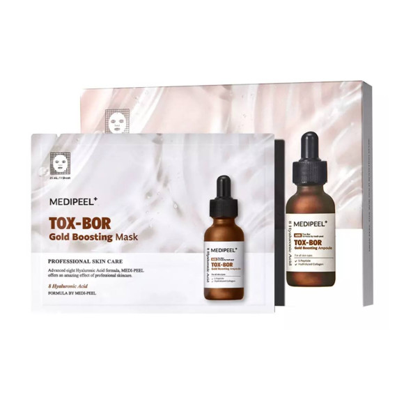 Поживна маска для підвищення пружності шкіри MediPeel Tox-Bor Gold Boosting Mask 25 мл - фото №1