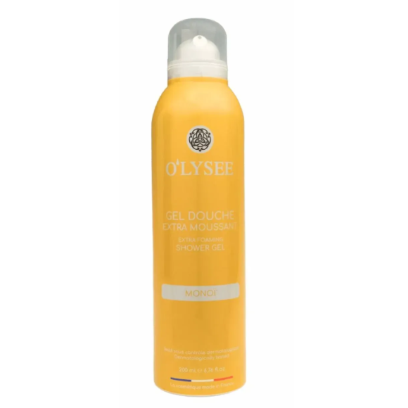 Гель-пінка для душу Olysee Extra Foaming Shower Gel Monoi 200 мл - фото №1