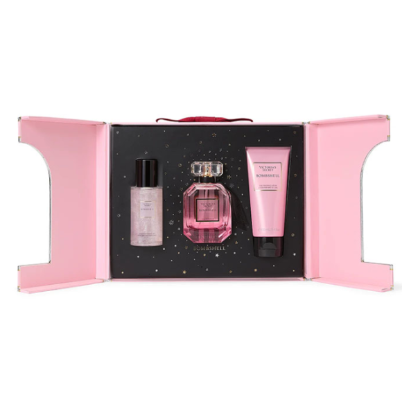 Подарунковий набір Victoria's Secret Bombshell Luxe Fragrance Gift Set - фото №1