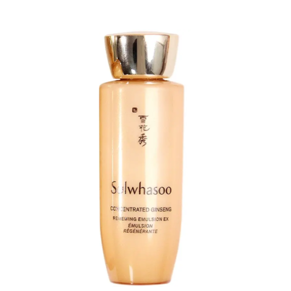 Антивікова емульсія з женьшенем Sulwhasoo Concentrated Ginseng Renewing Emulsion 25 мл - фото №1