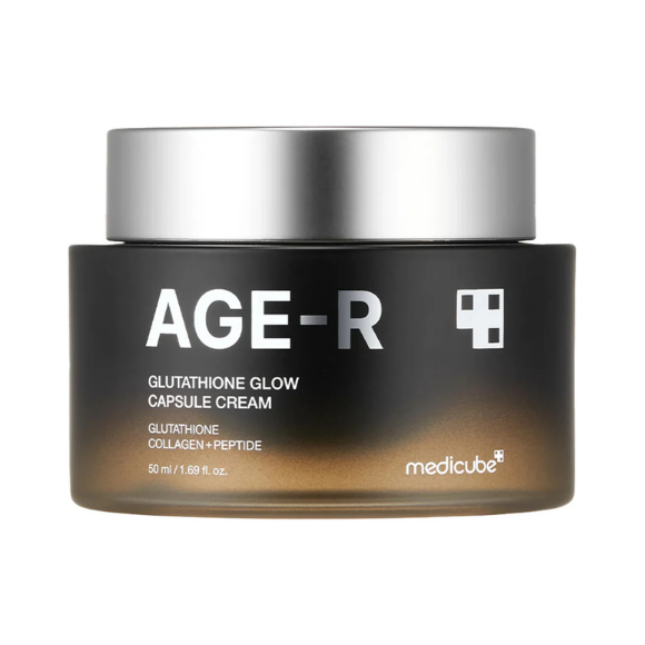 Зволожуючий гель-крем з капсулами глутатіону Medicube AGE-R Glutathione Glow Capsule Cream 50 мл - фото №1