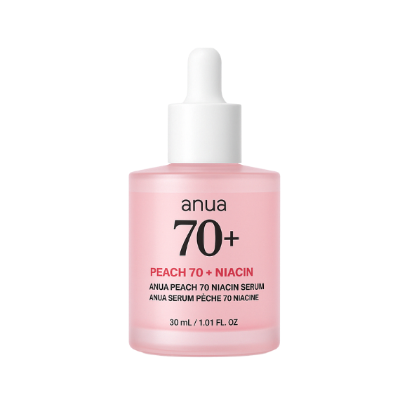 Освітлюючаа сироватка з екстрактом персика 70% Anua  Peach 70% Niacinamide Serum 30 мл - фото №1