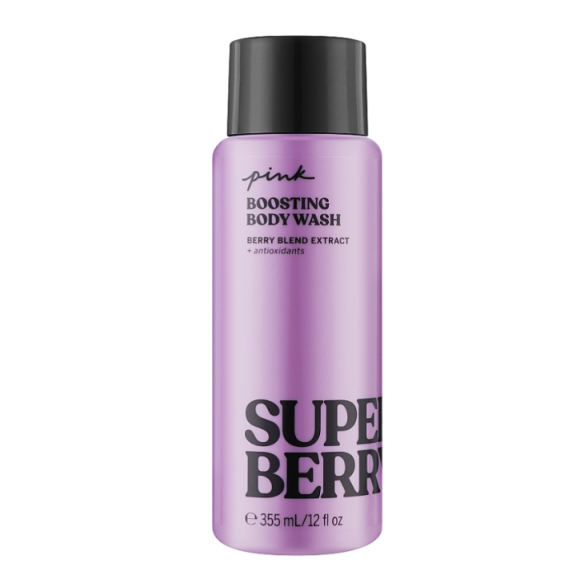 Гель для душу Victoria's Secret PINK Super Berry body wash 355 мл - фото №1