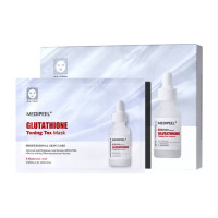 Відбілююча тонізуюча маска для обличчя MediPeel Glutathione Toning Tox Mask  25 мл - фото №1