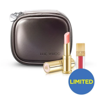 Набір для догляду за губами в косметичці The History of Whoo Gongjinhyang Mi Glow Lip Balm Pink Special Set - фото №1