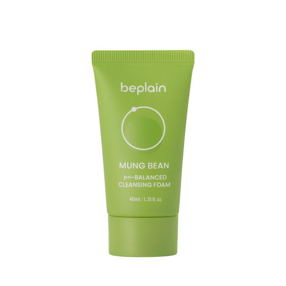 Ніжна пінка для вмивання Beplain Mung Bean Ph-balanced Cleansing Foam Set 40 мл - фото №1