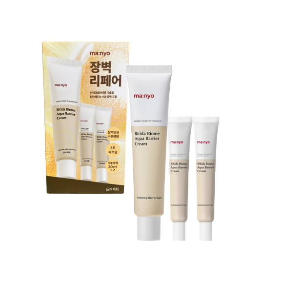 Набір кремів зволожувальних з біфідобактеріями Manyo Bifida Biome Aqua Barrier Cream Set  - фото №1