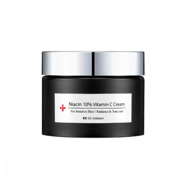 Осветляющий антиоксидантный крем с ниацинамидом 10% и витамином C Cu skin Niacin 10% Vitamin C Cream 50 мл - фото №1