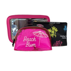  Набір косметичок 3 в 1 Victoria's Secret set of cosmetic bags - фото №1