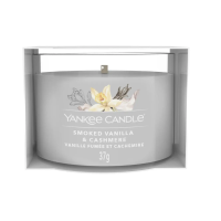 Ароматическая свеча  Smoked Vanilla & Cashmere Mini Yankee Candle 37 г - фото №1