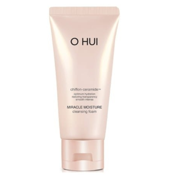 Зволожуюча пінка з керамідами O Hui Miracle Moisture Cleansing Foam 100 мл - фото №1