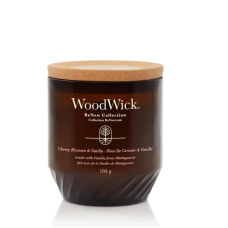 Свічка з вишневим цвітом Cherry blossom & vanilla RENEW Woodwick 184 г - фото №1