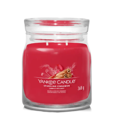 Ароматична свічка Sparkling Cinnamon Medium Yankee Candle 368 г - фото №1