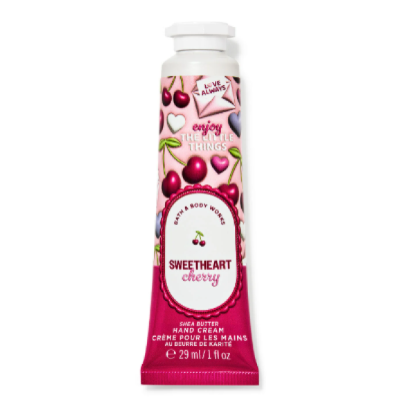 Парфумований крем для рук Bath & Body Works Hand Cream Sweetheart Cherry 29 мл - фото №1