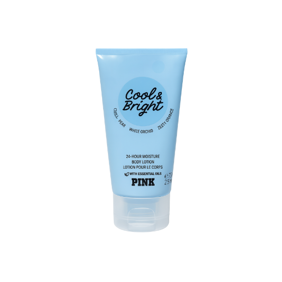 Парфумований лосьйон для тіла Victoria's Secret Pink Cool & Bright body lotion 75 мл - фото №1