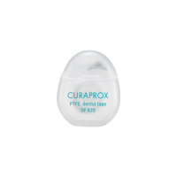 Нитка міжзубна тефлонова з хлоргекседином Curaprox Dental tape DF 820 PTFE 5 м - фото №1