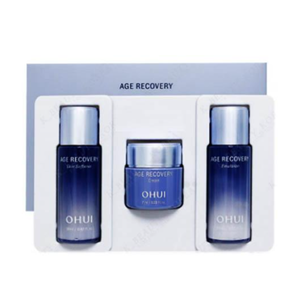 Набір мініатюр з колагеном O Hui Age Recovery 3pcs gift set - фото №1