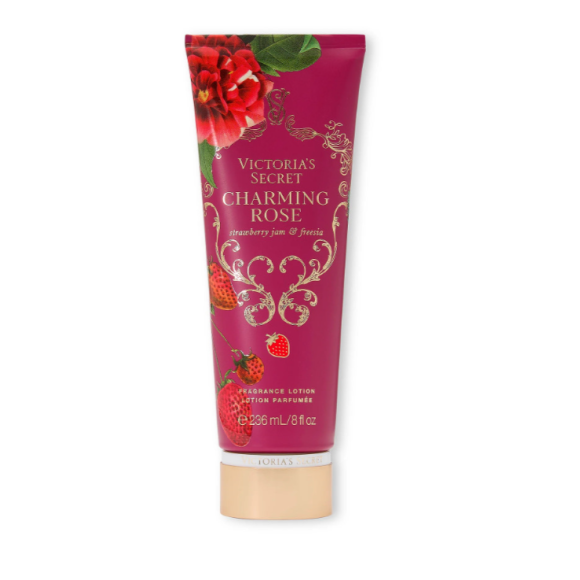 Парфумований лосьйон Victoria's Secret Charming Rose Fragrance Lotion 236 мл - фото №1
