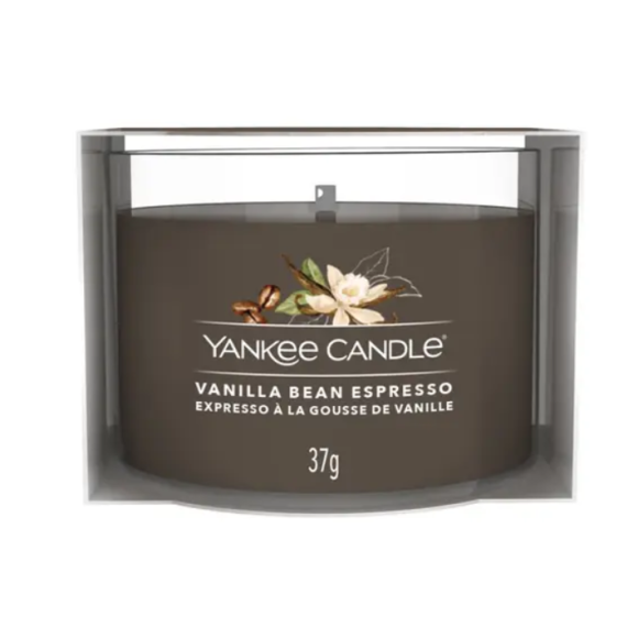 Ароматична свічка Vanilla Bean Espresso Mini Yankee Candle 37 г - фото №1