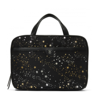 Дорожна косметичка чорна з зірками Victoria's Secret Travel cosmetic bag black with stars - фото №1