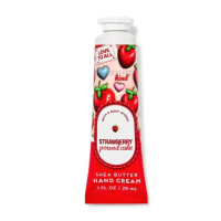 Парфумований крем для рук Bath & Body Works Hand Cream strawberry pound cake 29 мл - фото №1