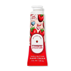 Парфумований крем для рук Bath & Body Works Hand Cream strawberry pound cake 29 мл - фото №1